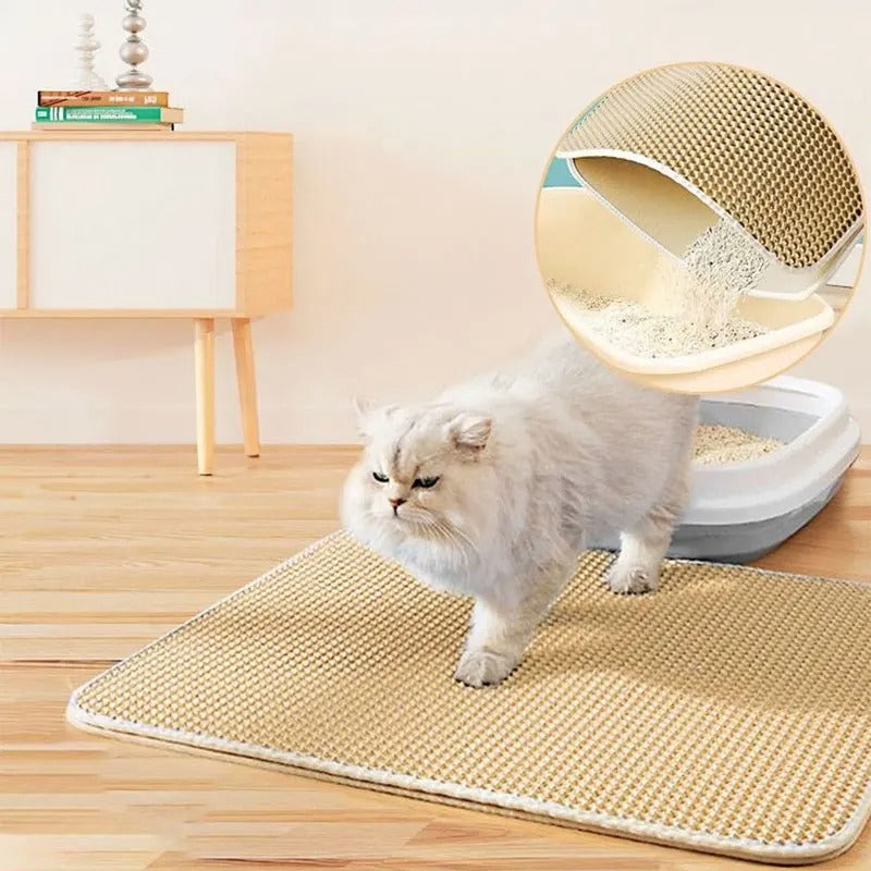 Cat Litter Trapping Mat – Sand & Debris Collector