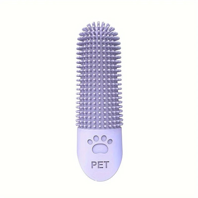 Pet Finger Toothbrush – Soft Silicone for Dogs & Cats
