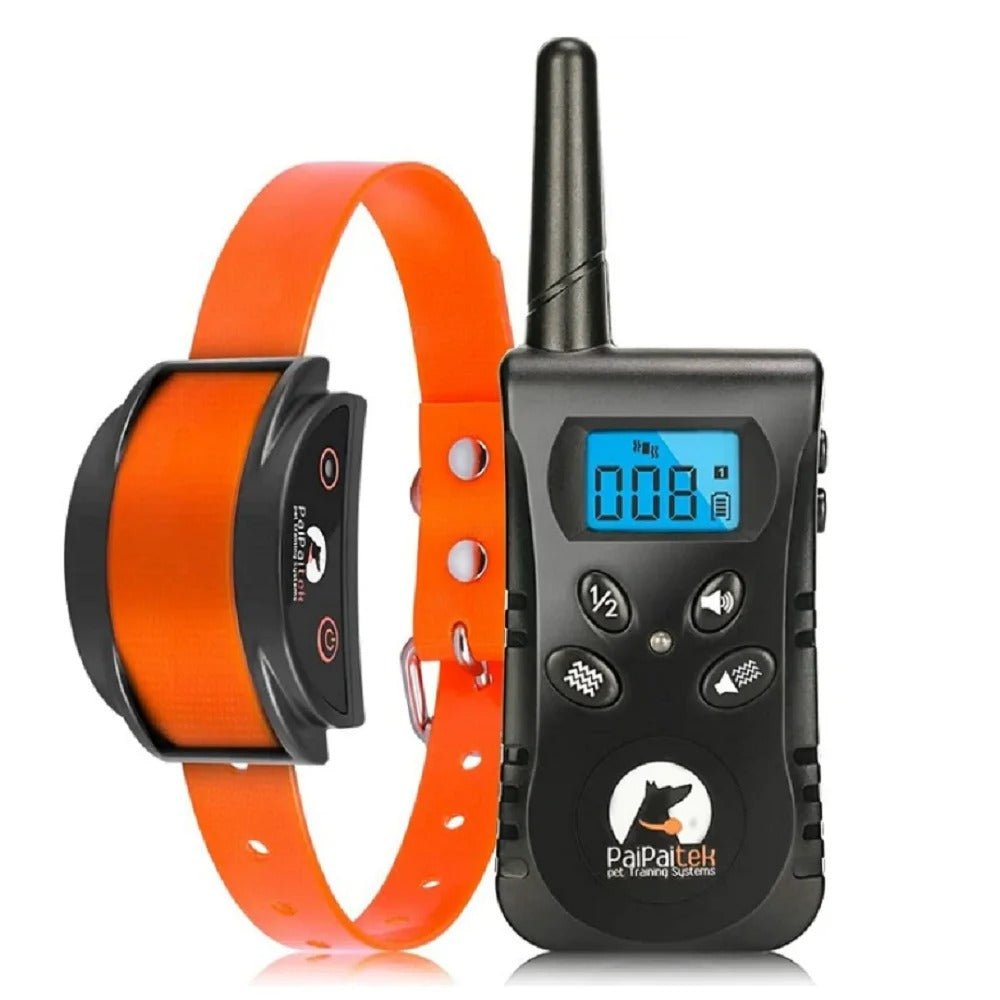 No-Shock Dog Training Collar – Beep & Vibration Remote
