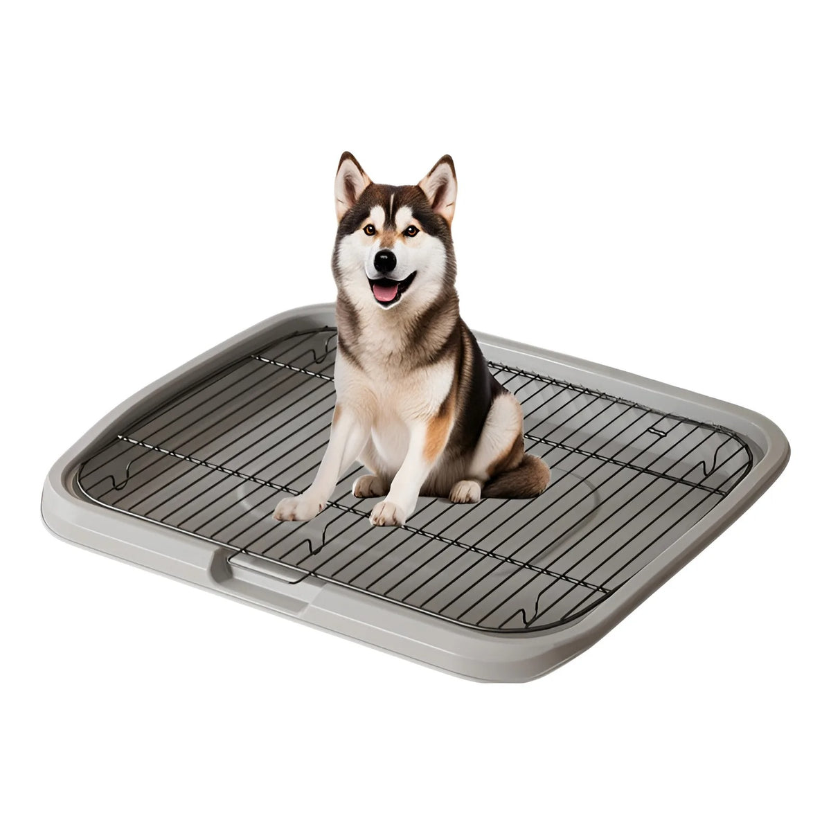 Indoor Dog Litter Box – Easy Cleanup Potty Tray