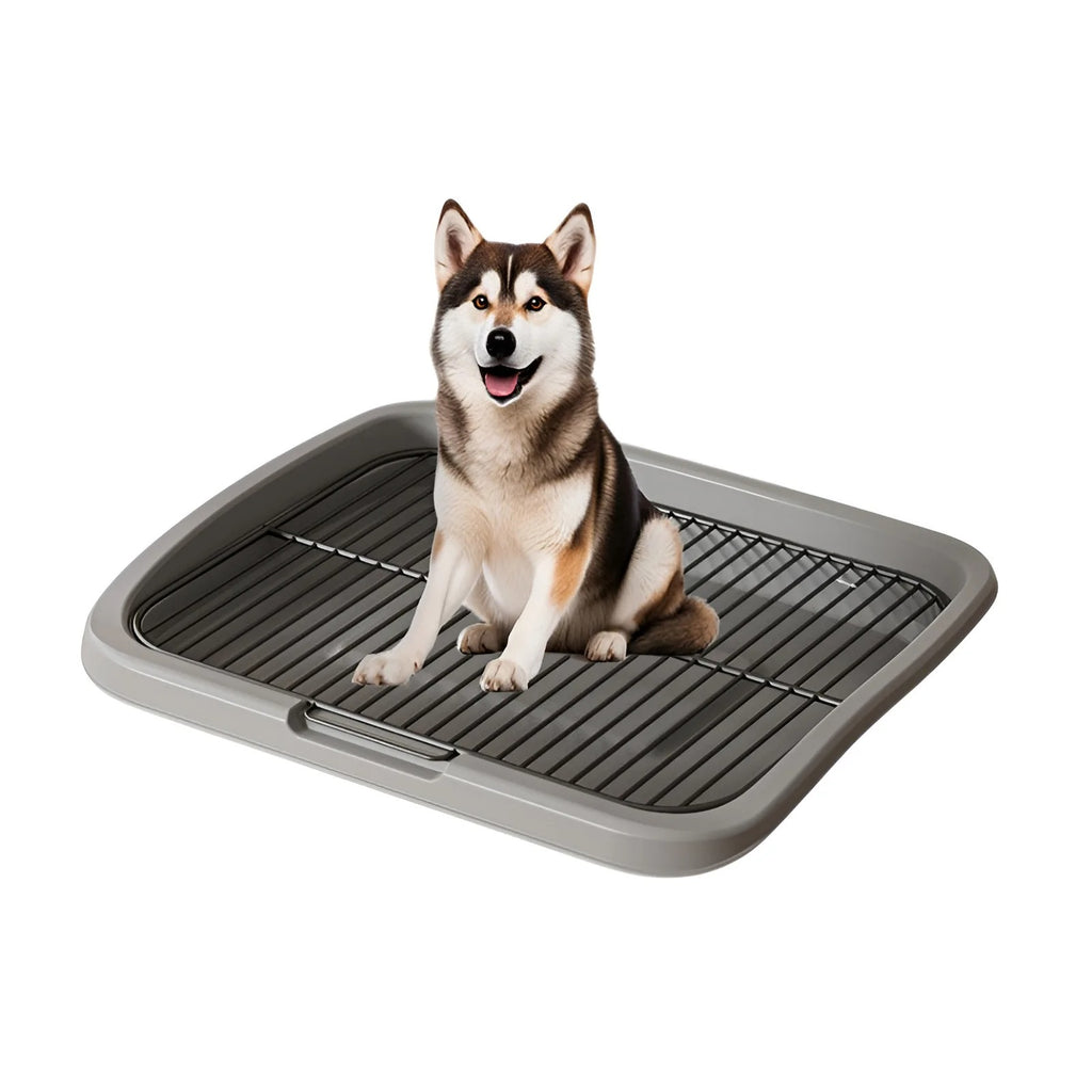 Indoor Dog Litter Box – Easy Cleanup Potty Tray