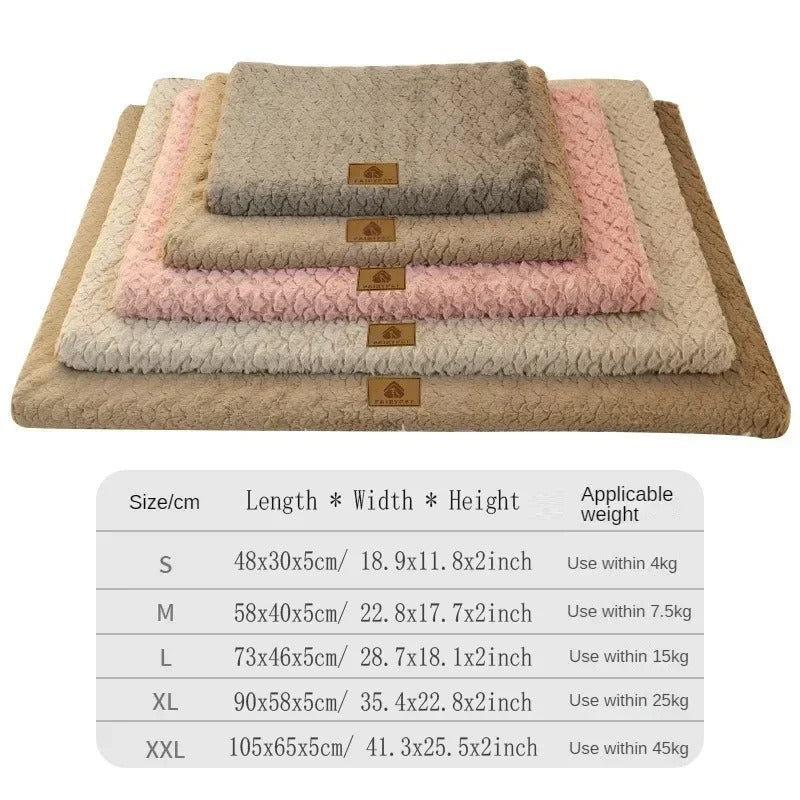 Plush Dog Bed – Ultra-Soft, Machine Washable
