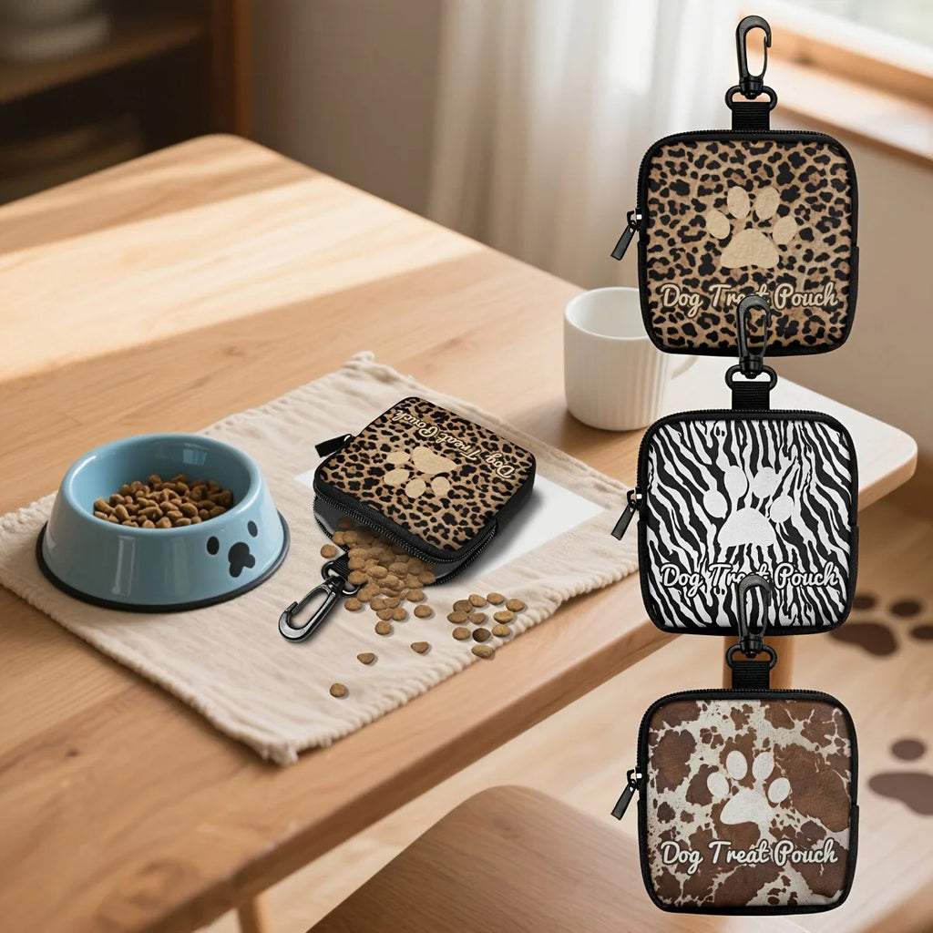 Dog Treat Pouch – Clip-On Training Snack Bag