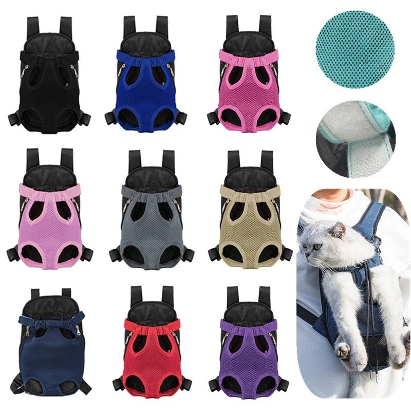 Pet Carrier Backpack – Hands-Free Travel for Cats & Dogs