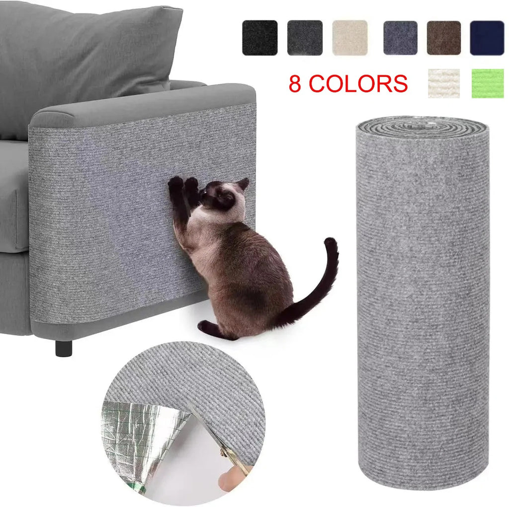 Cat Scratching Mat – Self-Adhesive Wall & Floor Protector
