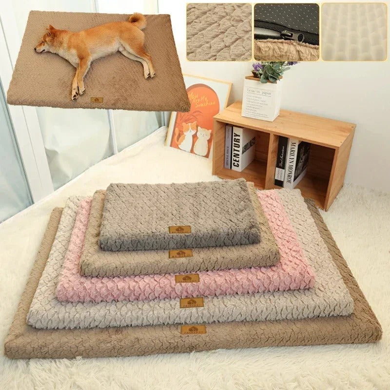 Plush Dog Bed – Ultra-Soft, Machine Washable