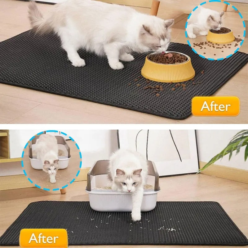 Cat Litter Trapping Mat – Sand & Debris Collector