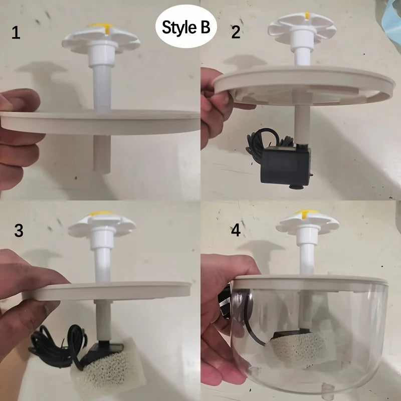 Pet Water Fountain – USB Powered, Encourages Hydration