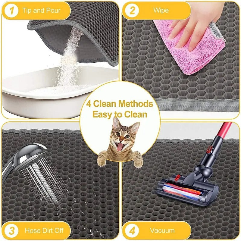 Cat Litter Trapping Mat – Sand & Debris Collector