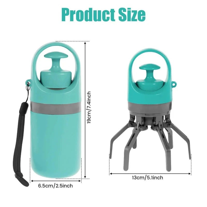 Dog Pooper Scooper – Easy-Lift Pet Waste Bag Dispenser