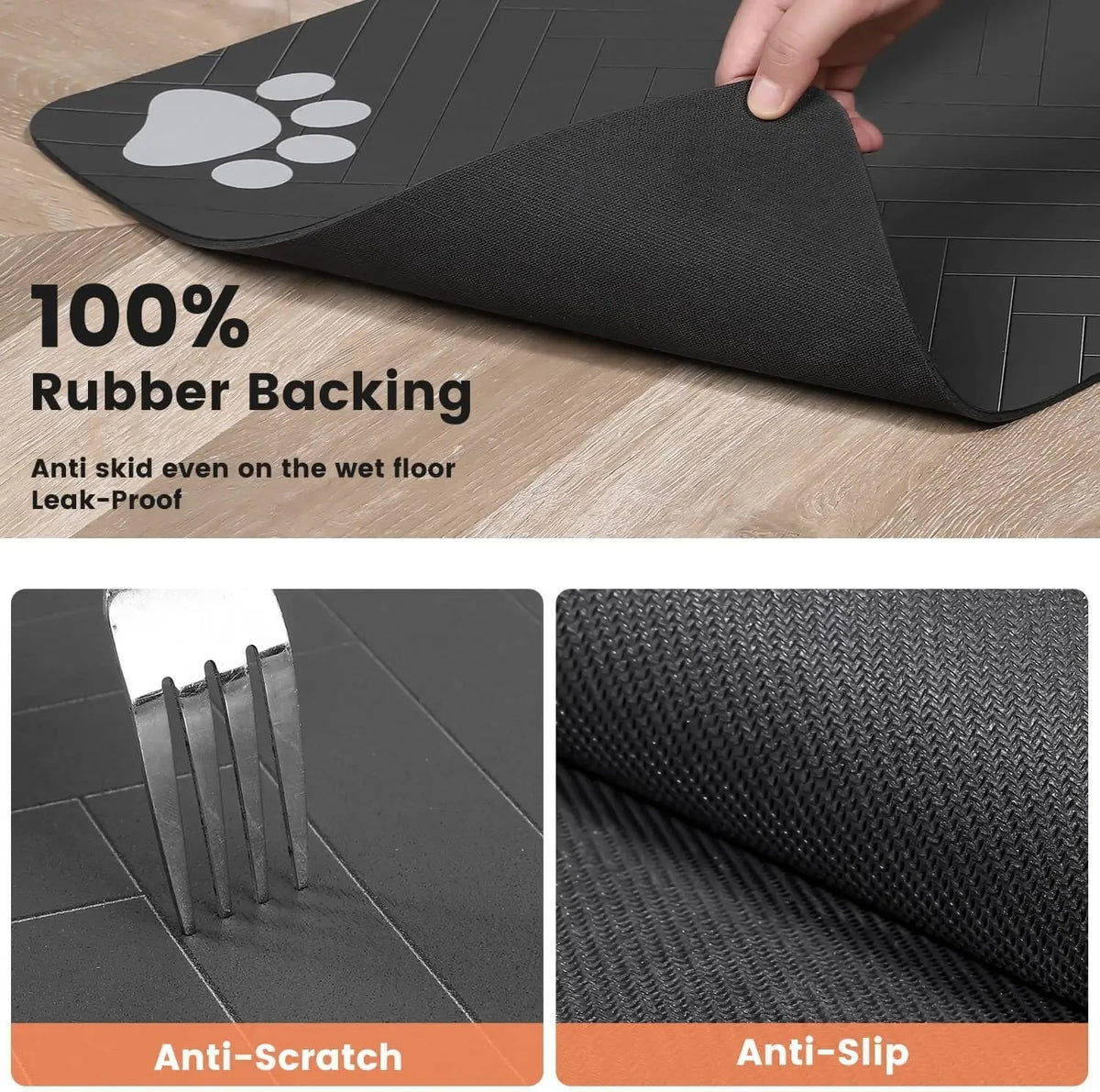 Dog Feeding Mat – Waterproof & Easy to Clean