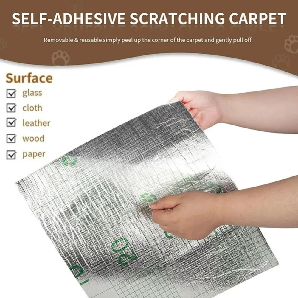 Cat Scratching Mat – Self-Adhesive Wall & Floor Protector