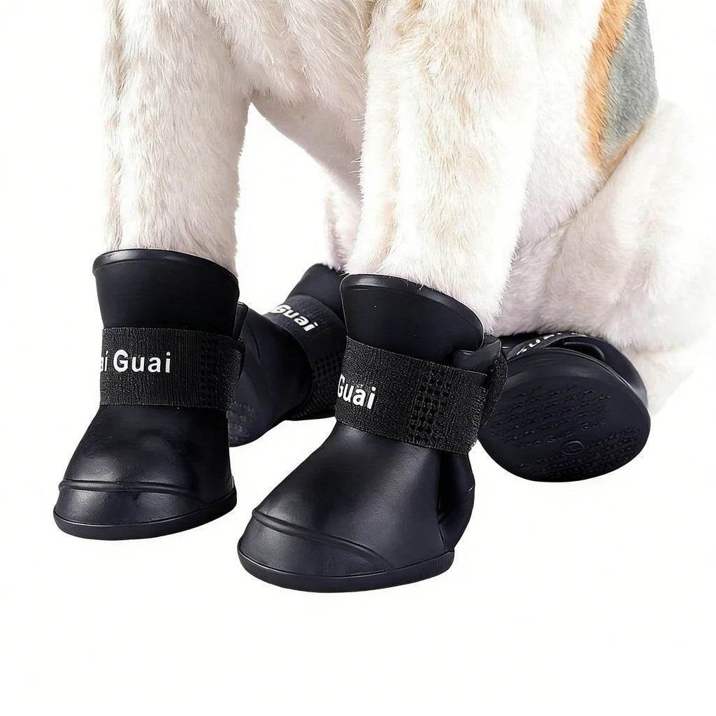 Dog Rain & Snow Boots – Waterproof & Non-Slip Paw Protection