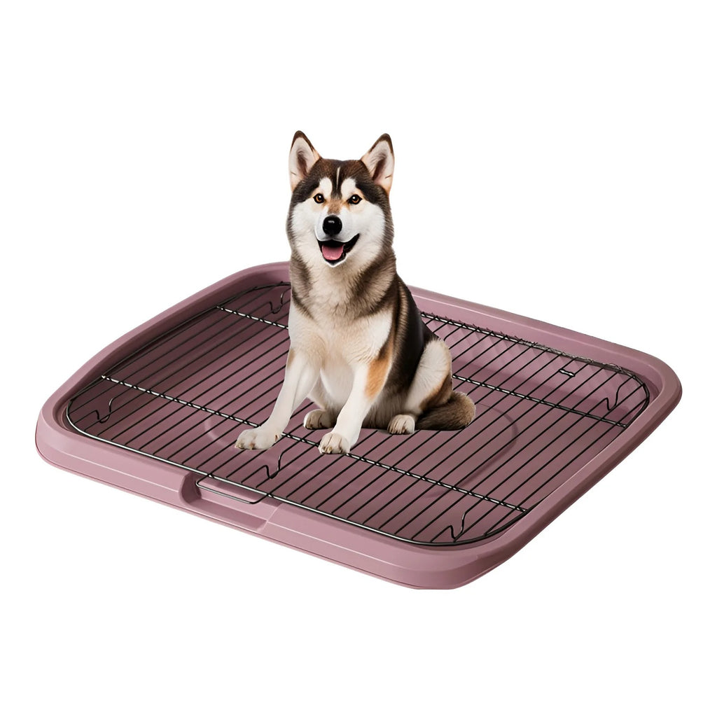 Indoor Dog Litter Box – Easy Cleanup Potty Tray