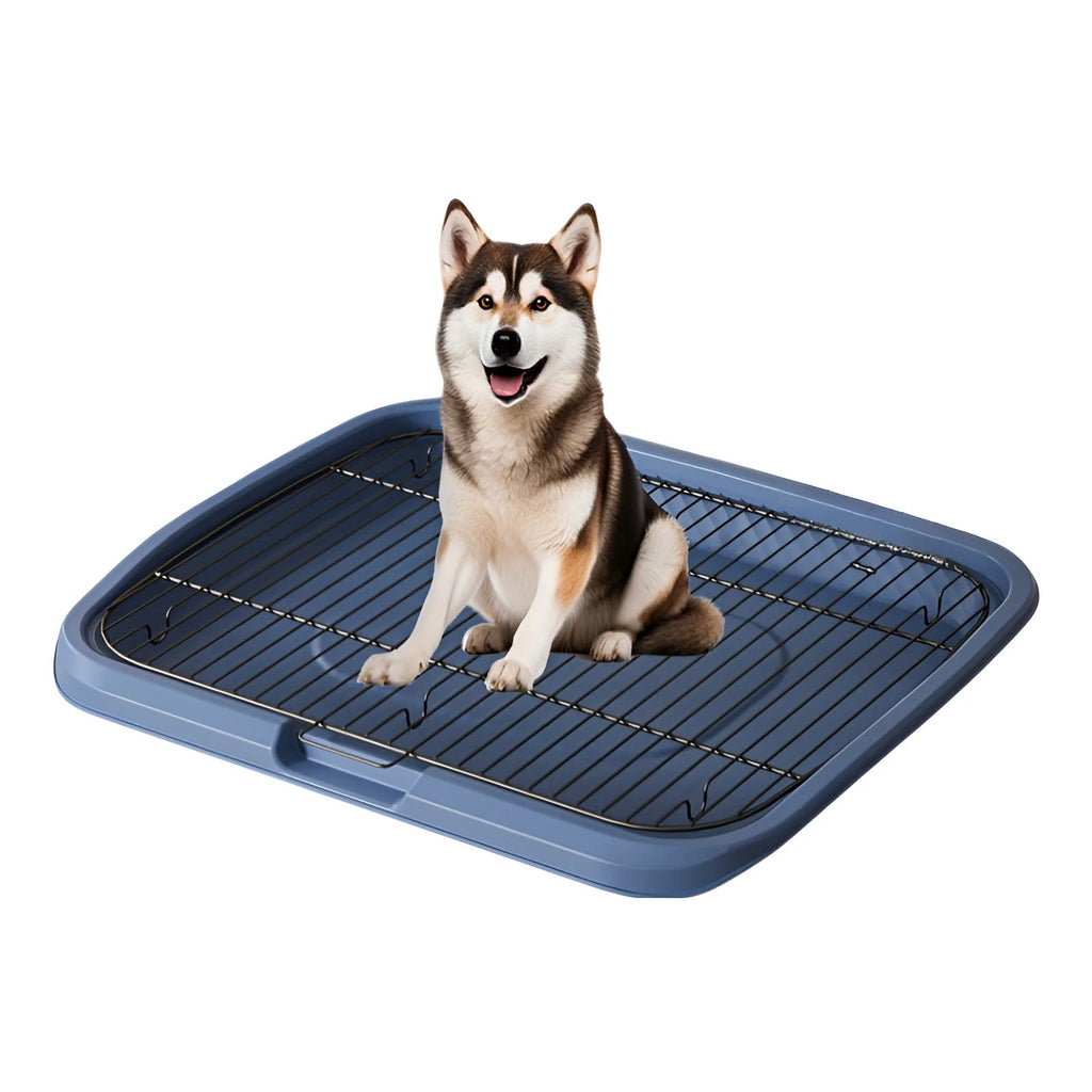 Indoor Dog Litter Box – Easy Cleanup Potty Tray