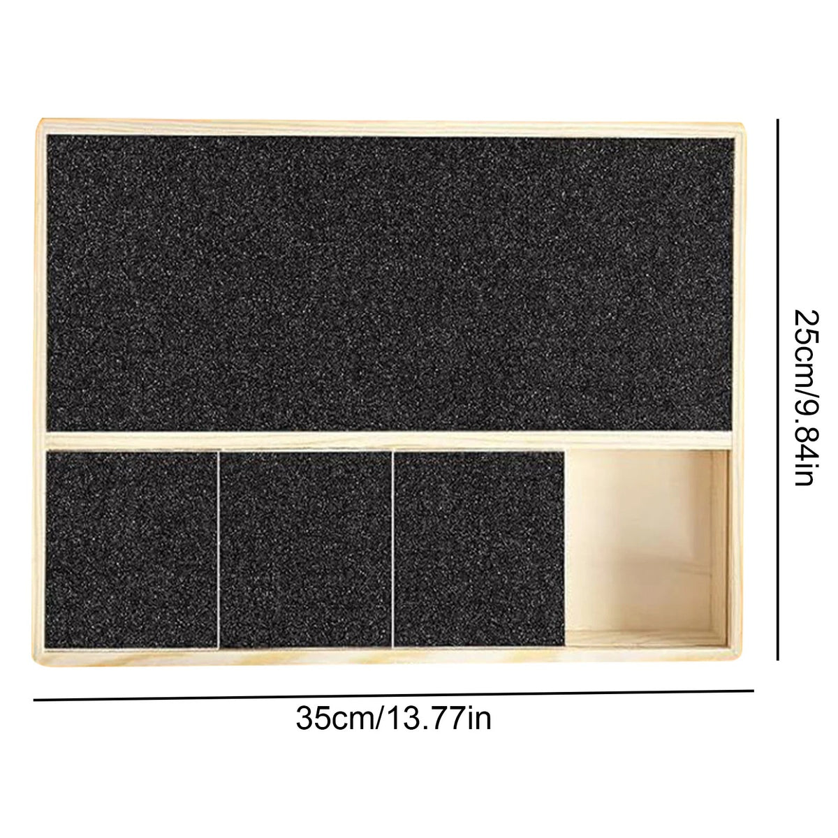 Kingscratch Dog Nail File Board – Scratch & Trim with Treats