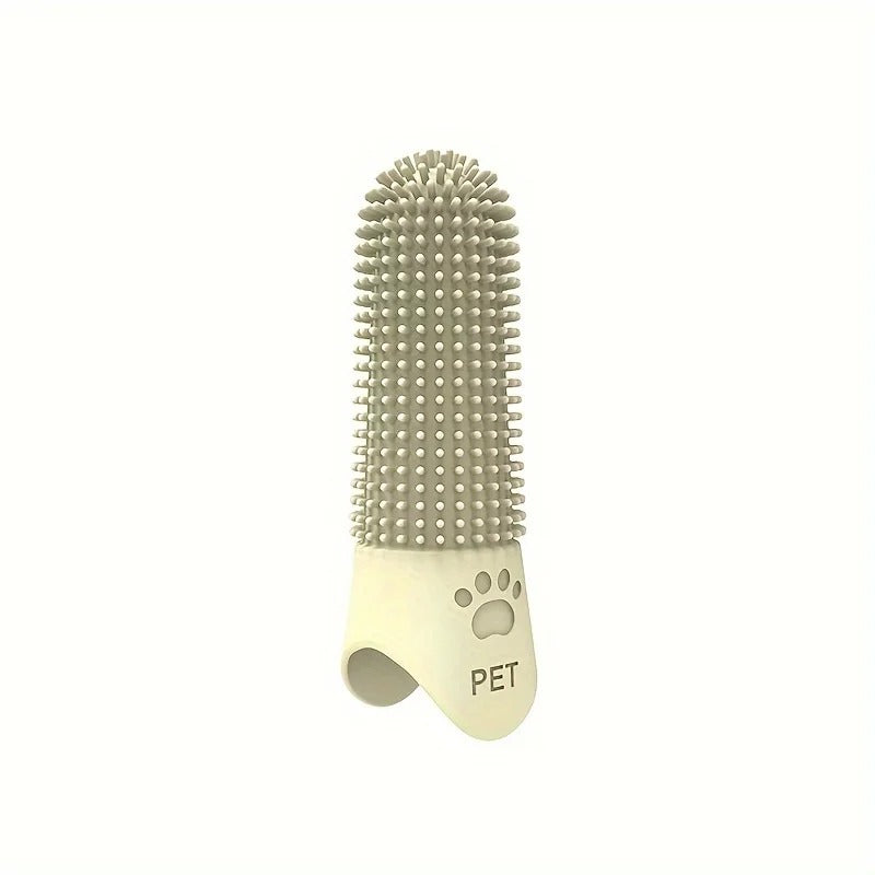 Pet Finger Toothbrush – Soft Silicone for Dogs & Cats